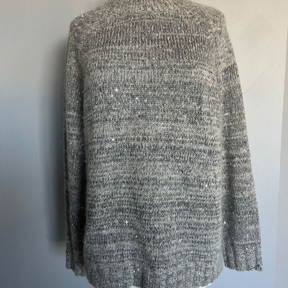 WEEKEND MAX MARA Vivetta Sequined Wool blend Cocktail Raglan Sweater Pullover 8 - Picture 14 of 16